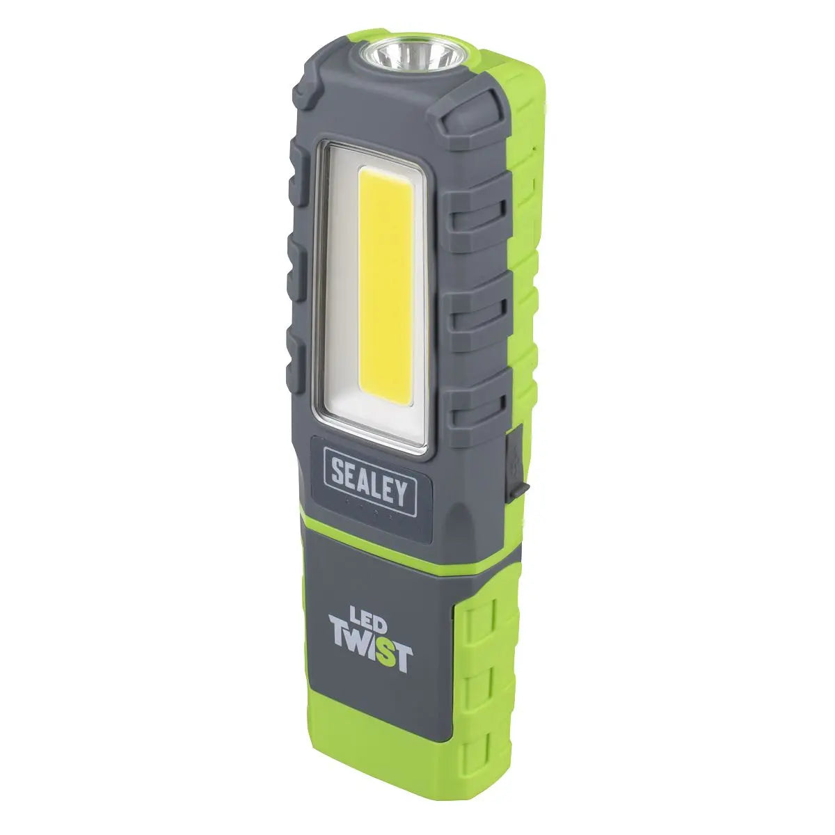 Sealey LED Twist Rechargeable Inspection Light 5W COB & 1W SMD  White Rose Tools