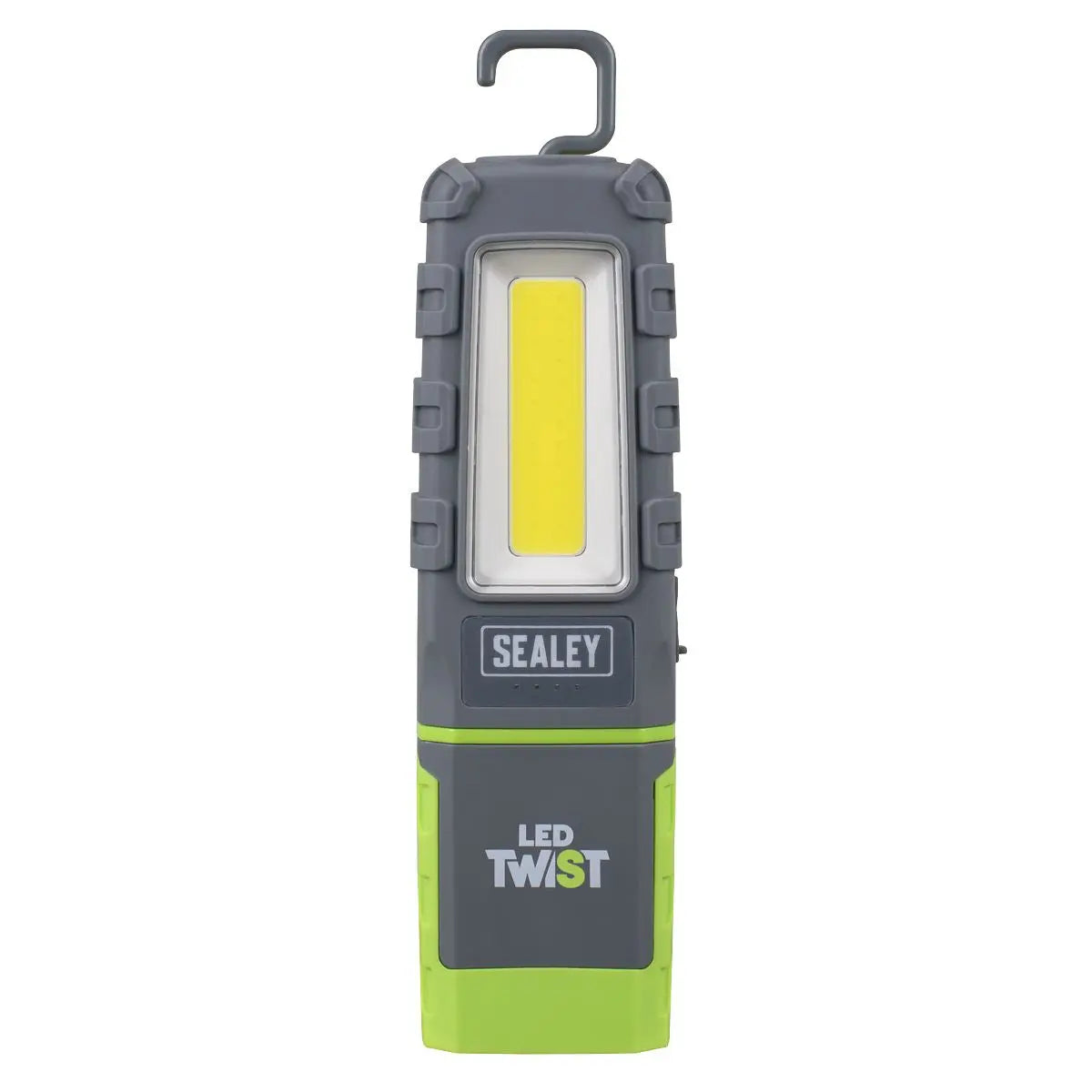 Sealey LED Twist Rechargeable Inspection Light 5W COB & 1W SMD  White Rose Tools