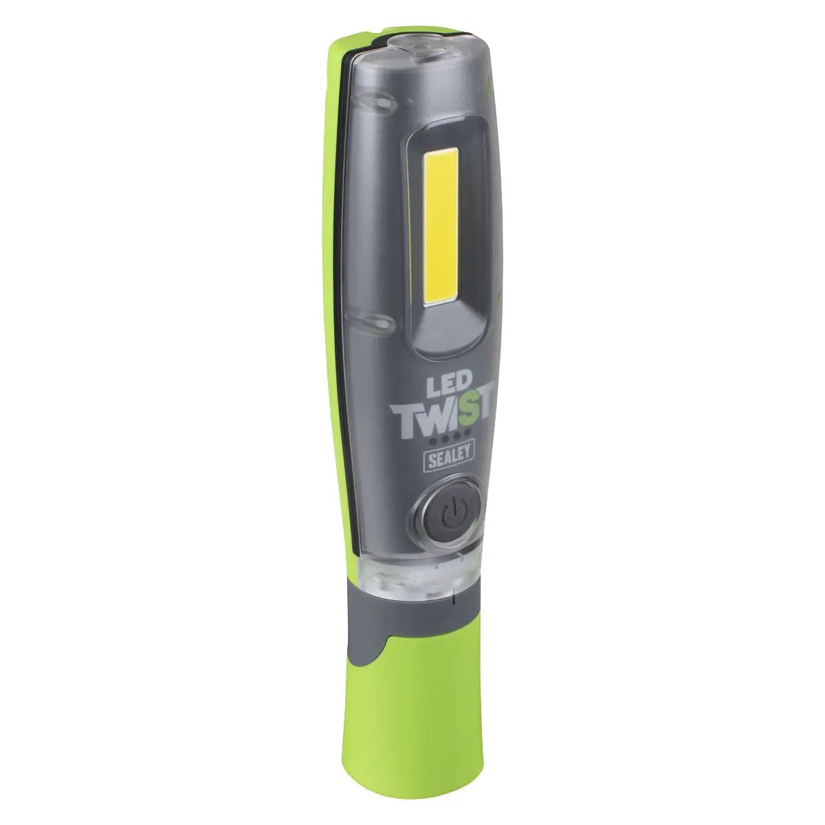 Sealey LED Twist Rechargeable Inspection Light 8W COB & 1W SMD  White Rose Tools