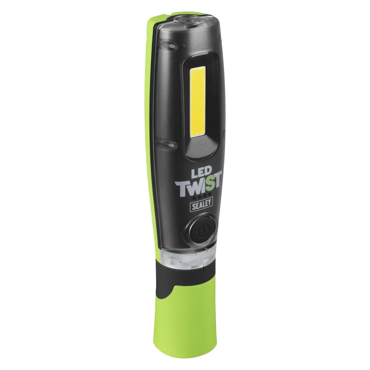 Sealey LED Twist® Rechargeable Inspection Light 8W COB & 1W SMD  White Rose Tools
