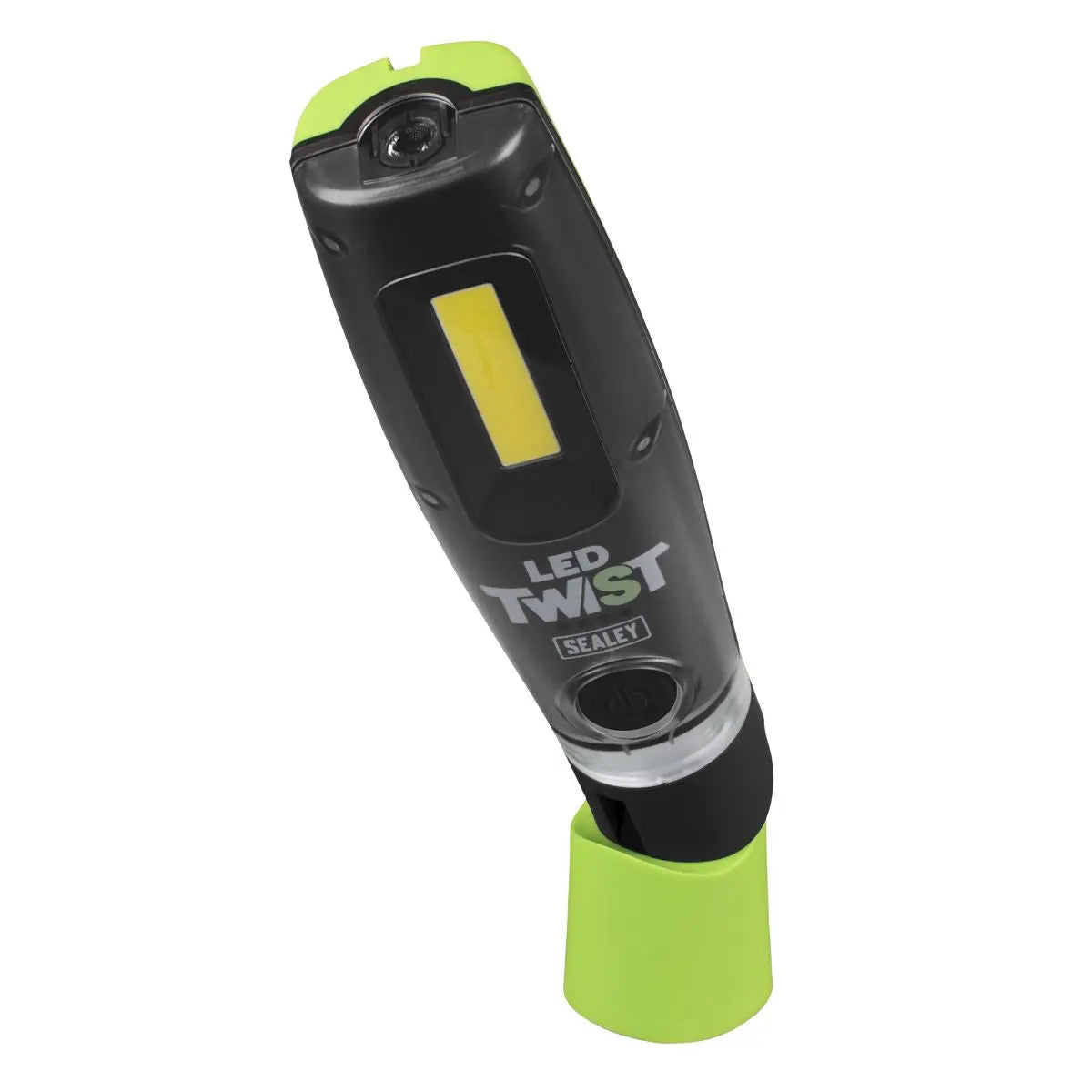 Sealey LED Twist® Rechargeable Inspection Light 8W COB & 1W SMD  White Rose Tools