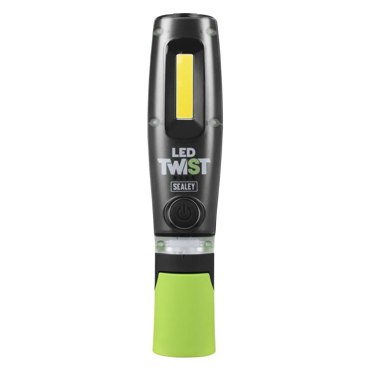 Sealey LED Twist® Rechargeable Inspection Light 8W COB & 1W SMD  White Rose Tools