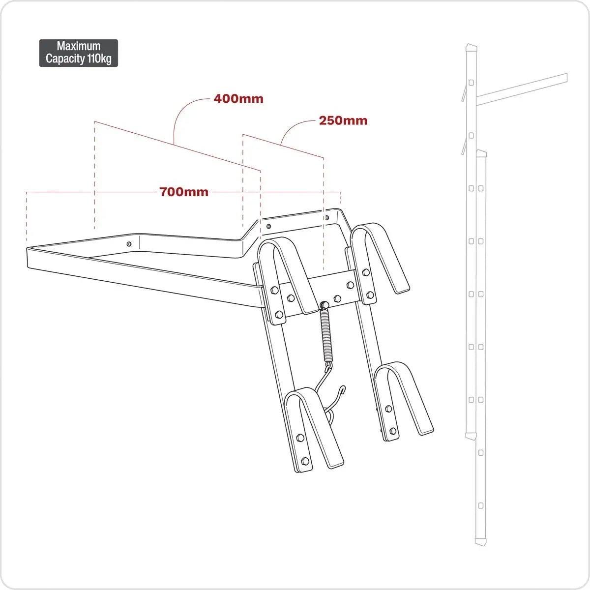 Sealey Ladder Stand-Off 2-Way 