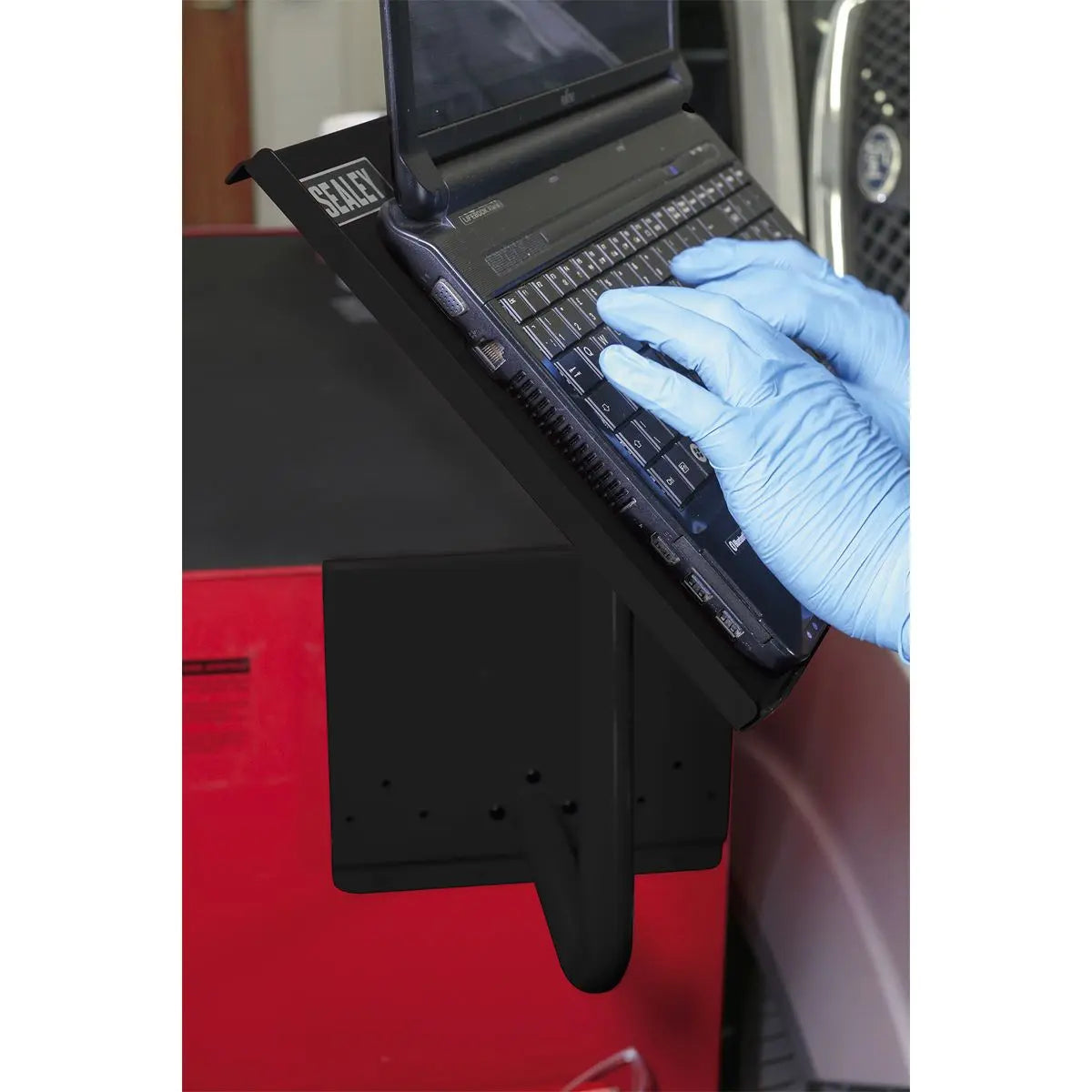 Sealey Laptop & Tablet Stand 440mm - Black 