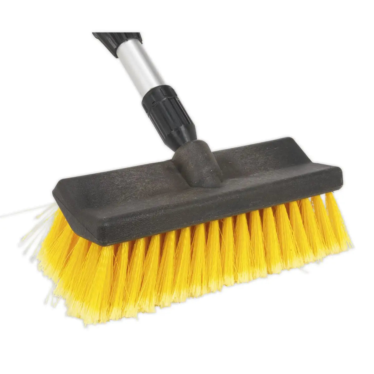 Sealey Large Angled Flo-Thru Brush with 1.7m Telescopic Handle 