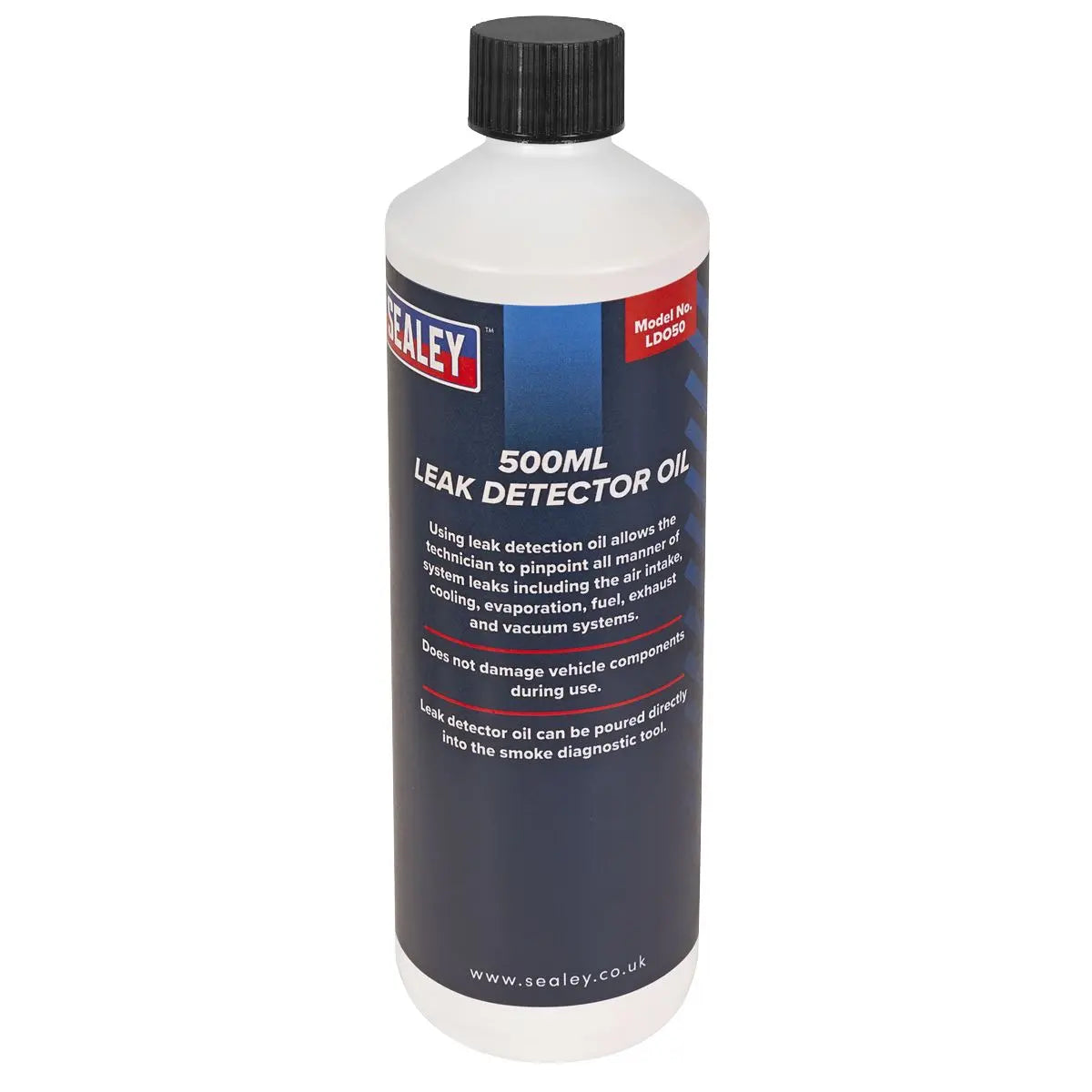 Sealey Leak Detector Oil 500ml  White Rose Tools