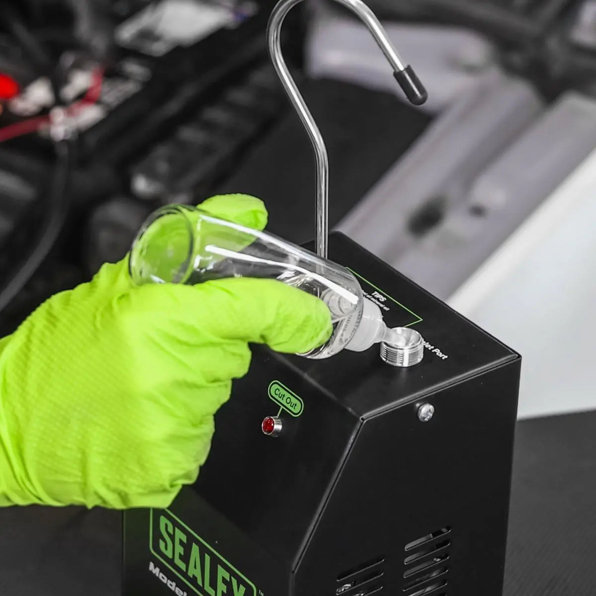 Sealey Leak Detector Smoke Diagnostic Tool  White Rose Tools