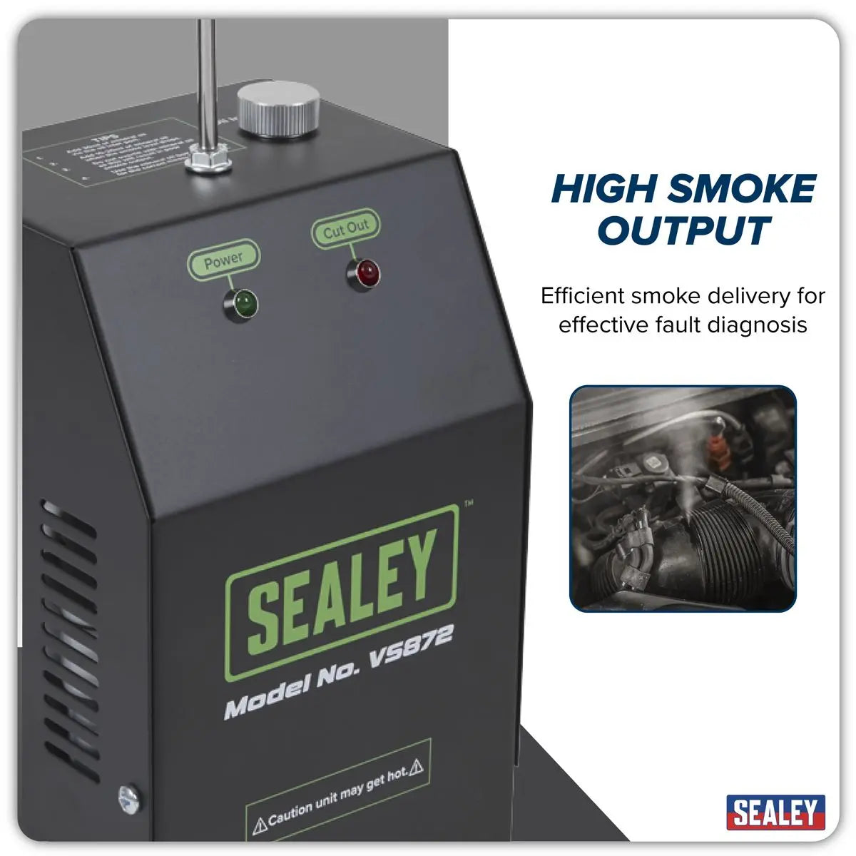 Sealey Leak Detector Smoke Diagnostic Tool  White Rose Tools
