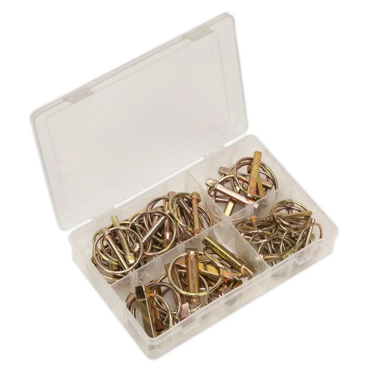 Sealey Linch Pin Assortment 50pc Metric 