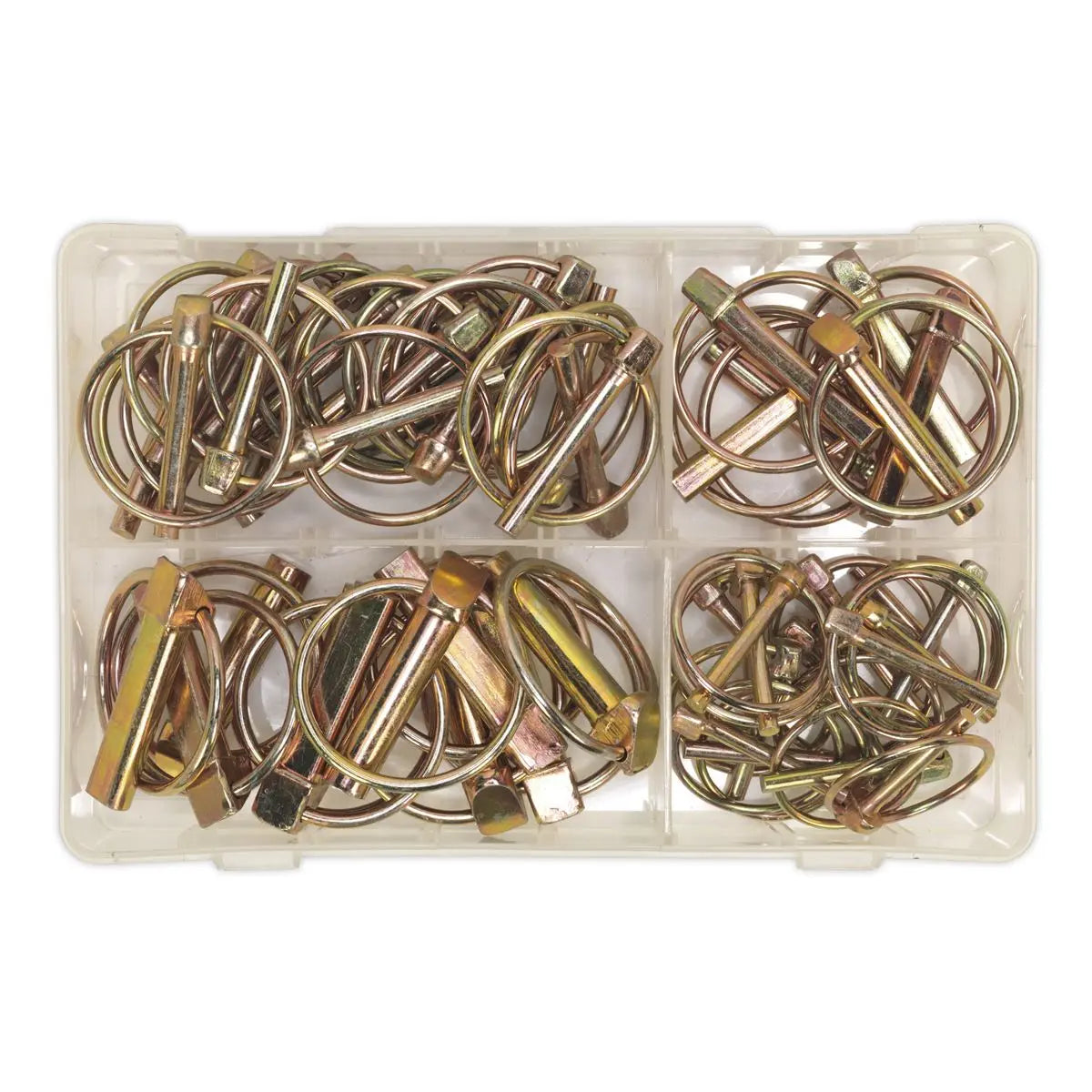 Sealey Linch Pin Assortment 50pc Metric 