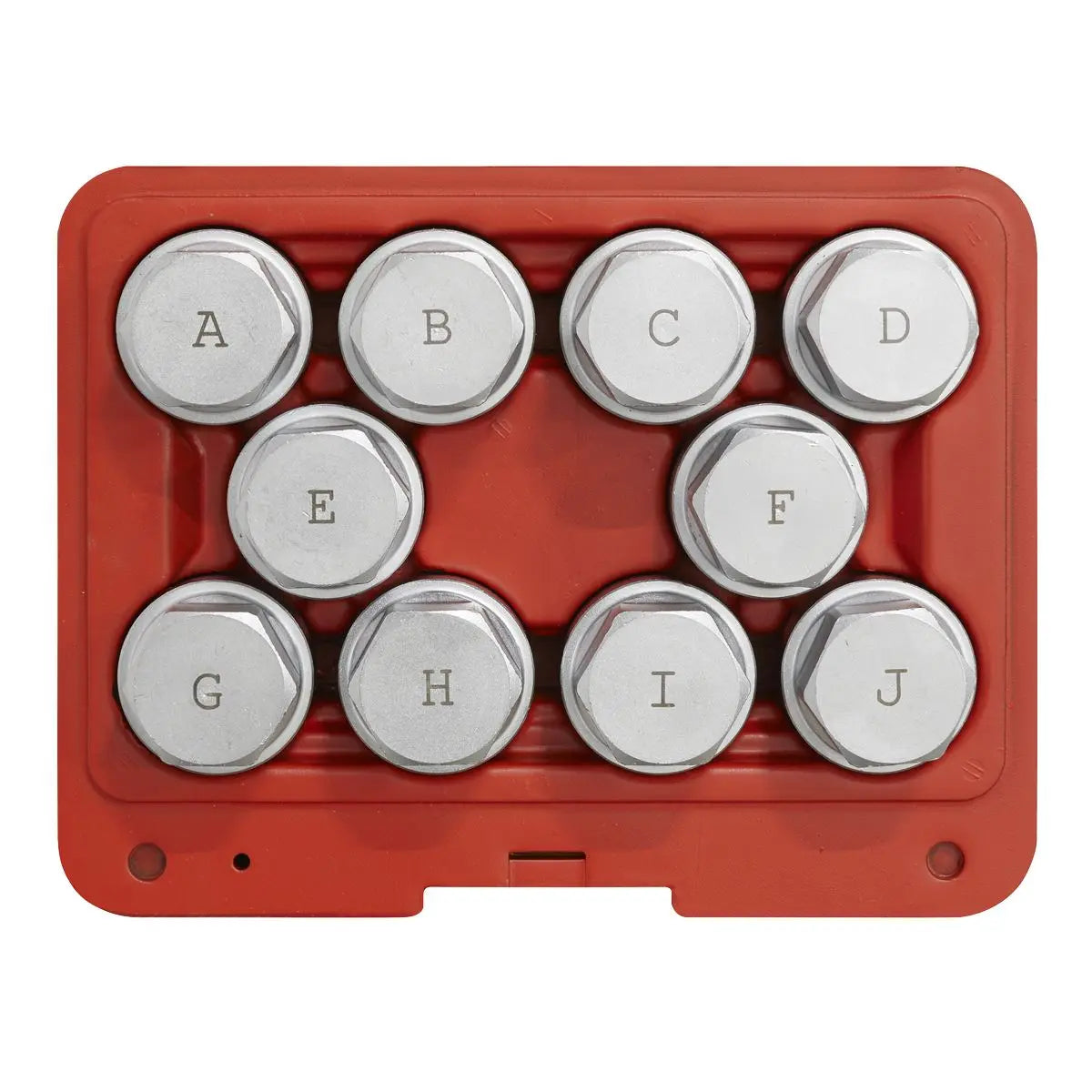 Sealey Locking Wheel Nut Key Set 10pc - Land Rover 