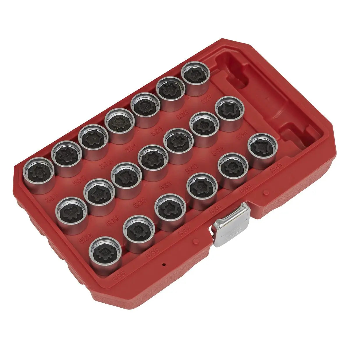 Sealey Locking Wheel Nut Key Set 20pc - VAG 
