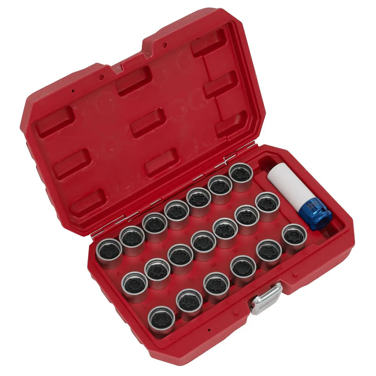 Sealey Locking Wheel Nut Key Set 21pc - Audi 