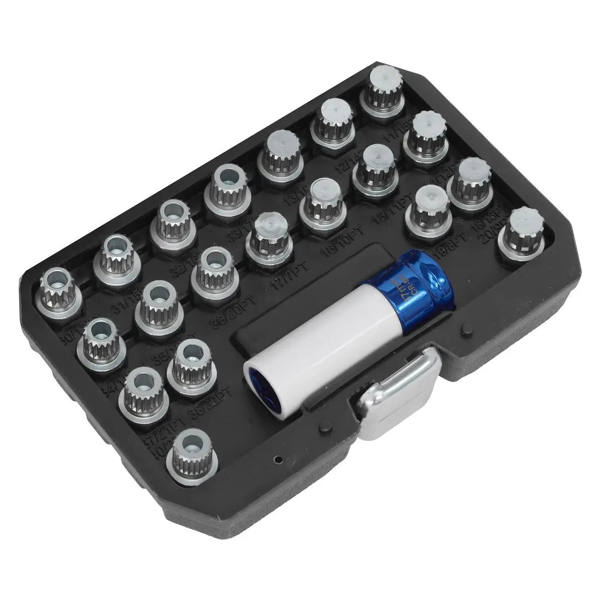 Sealey Locking Wheel Nut Key Set 21pc - BMW & Mini 