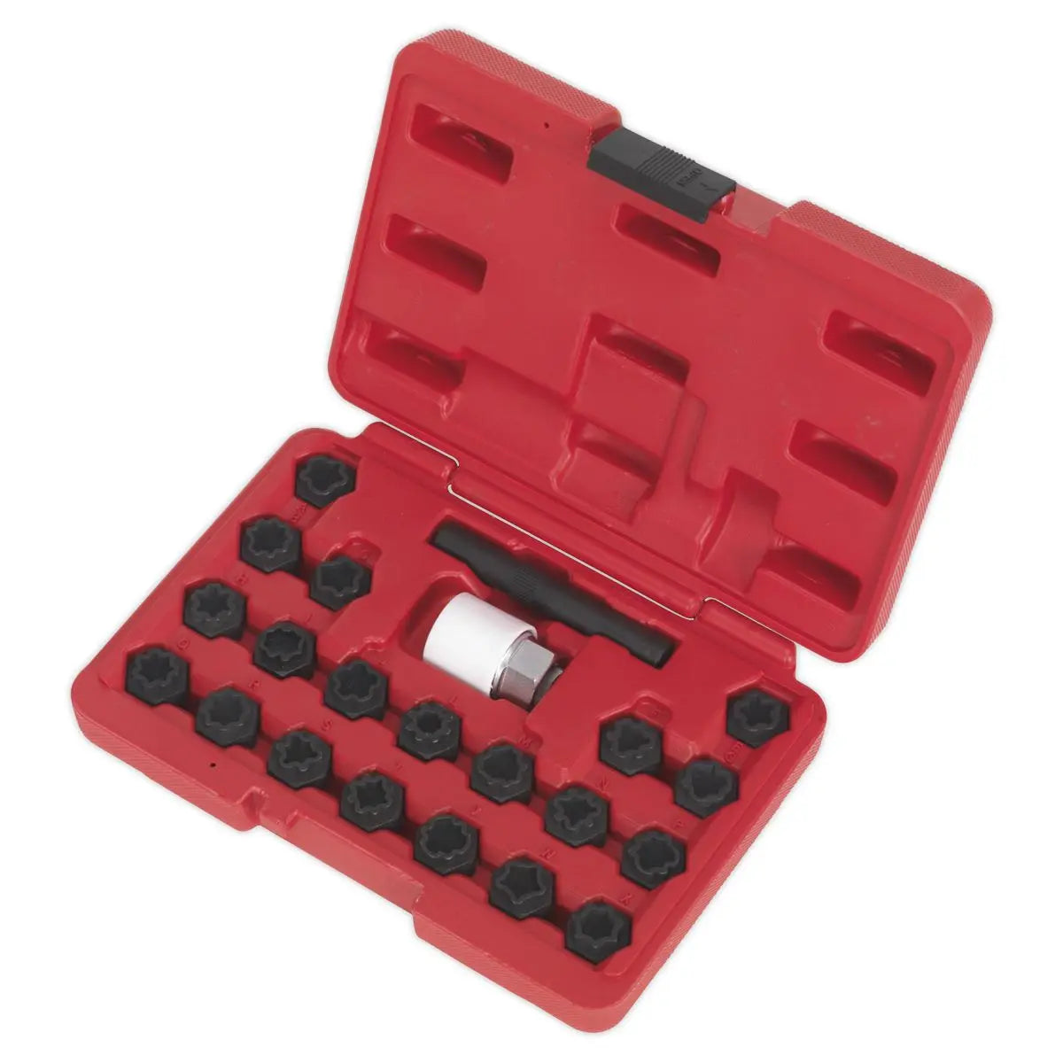 Sealey Locking Wheel Nut Key Set 22pc - Audi 