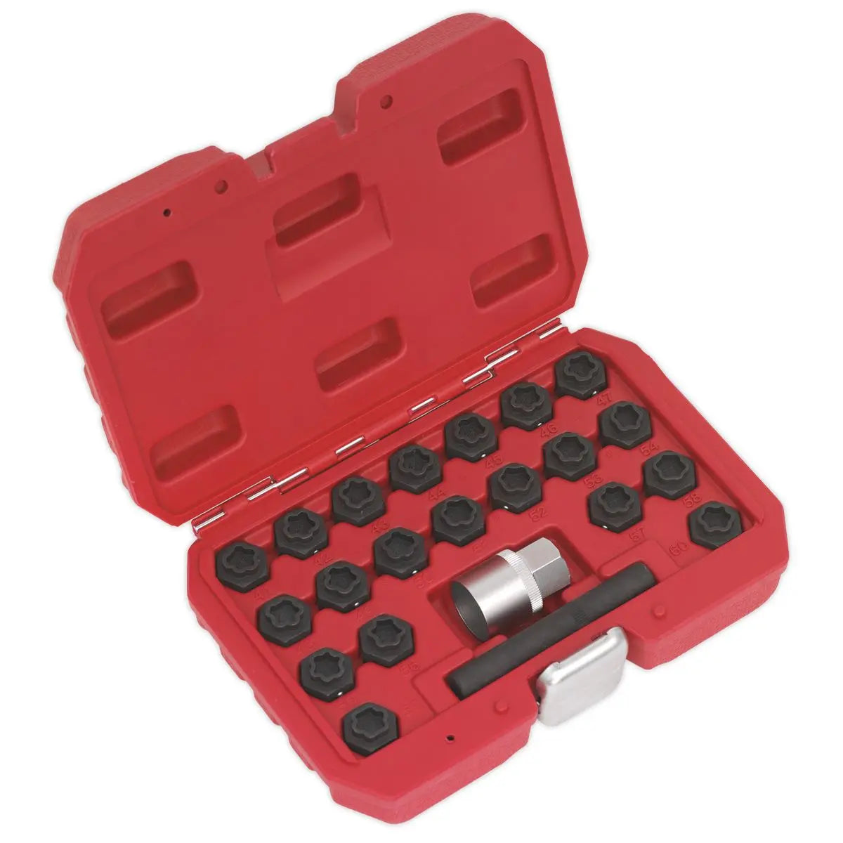 Sealey Locking Wheel Nut Key Set 22pc - BMW 