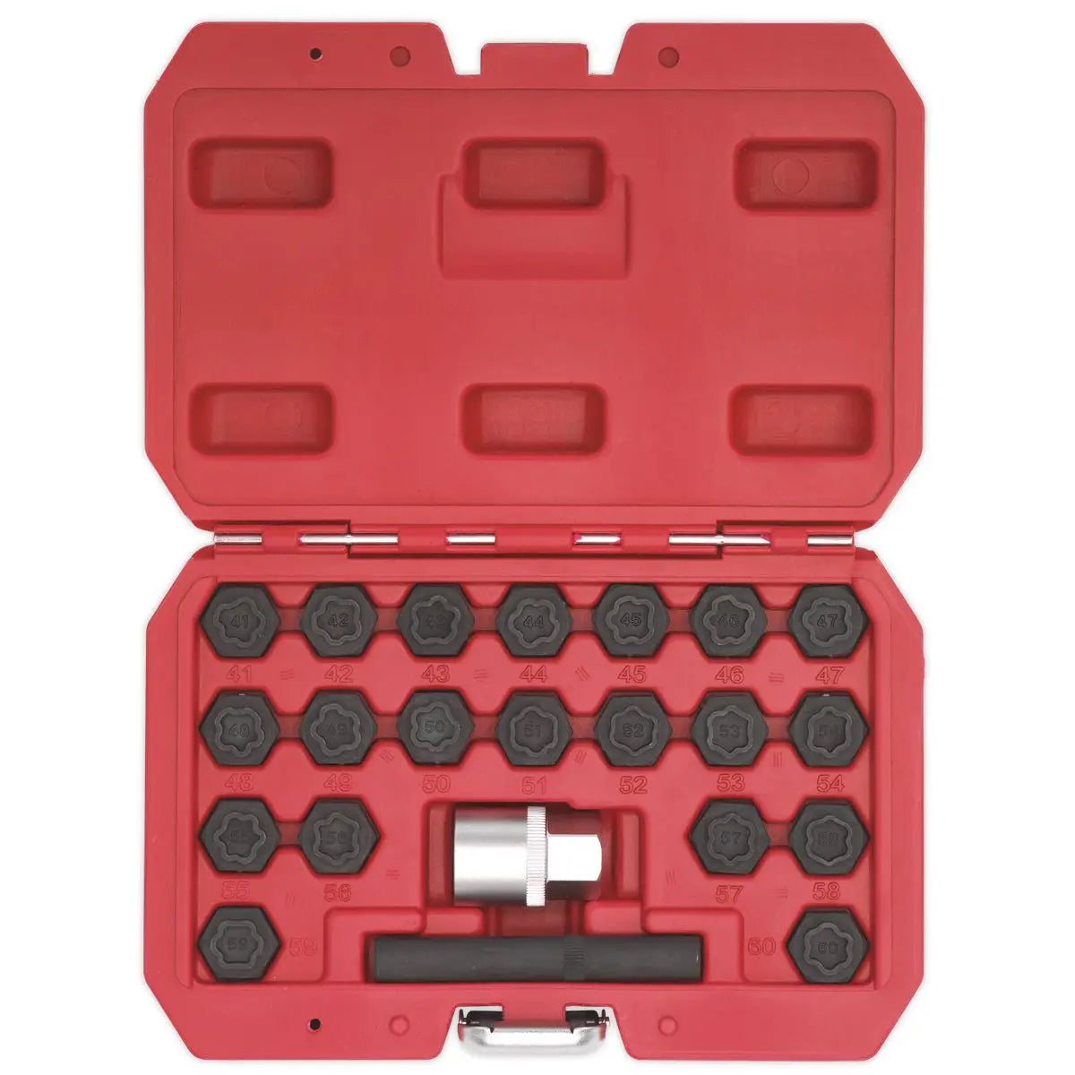 Sealey Locking Wheel Nut Key Set 22pc - BMW 