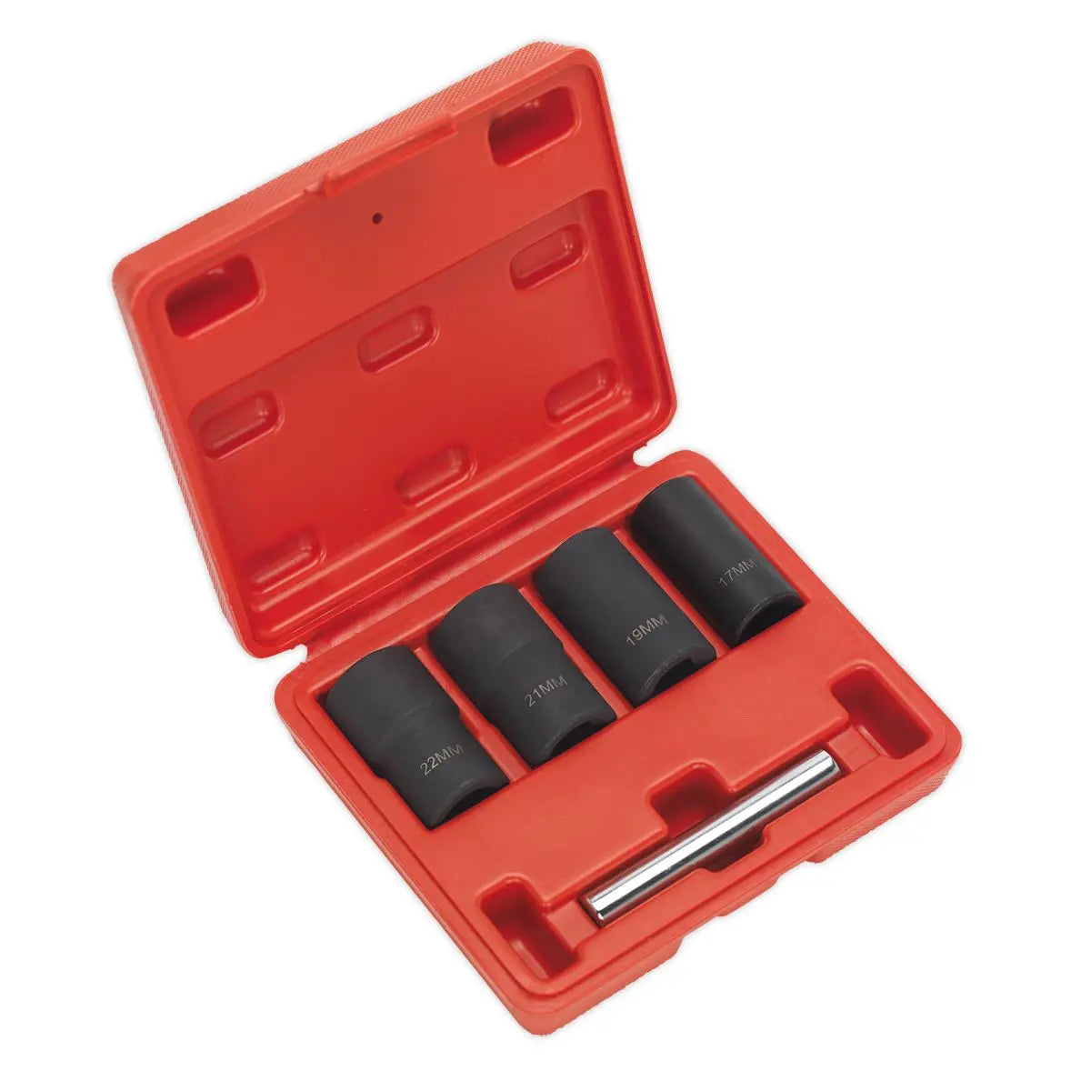 Sealey Locking Wheel Nut Removal Set 5pc 1/2"Sq Drive 