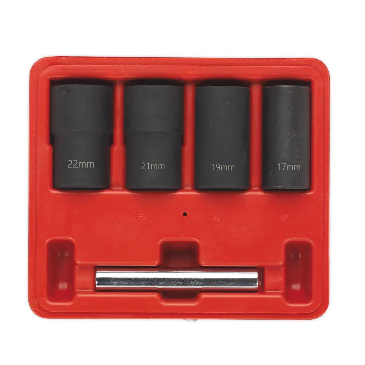 Sealey Locking Wheel Nut Removal Set 5pc 1/2"Sq Drive 