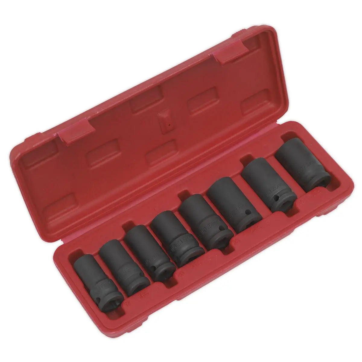 Sealey Locking Wheel Nut Removal Set 8pc 1/2"Sq Drive 