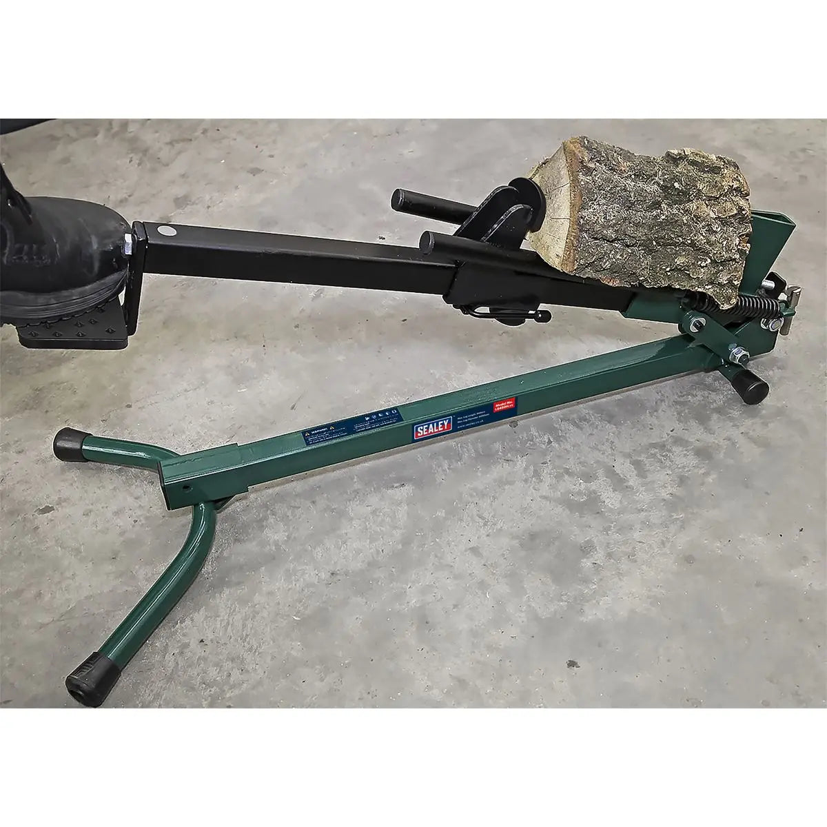 Sealey Log Splitter Foot Operated - Horizontal 