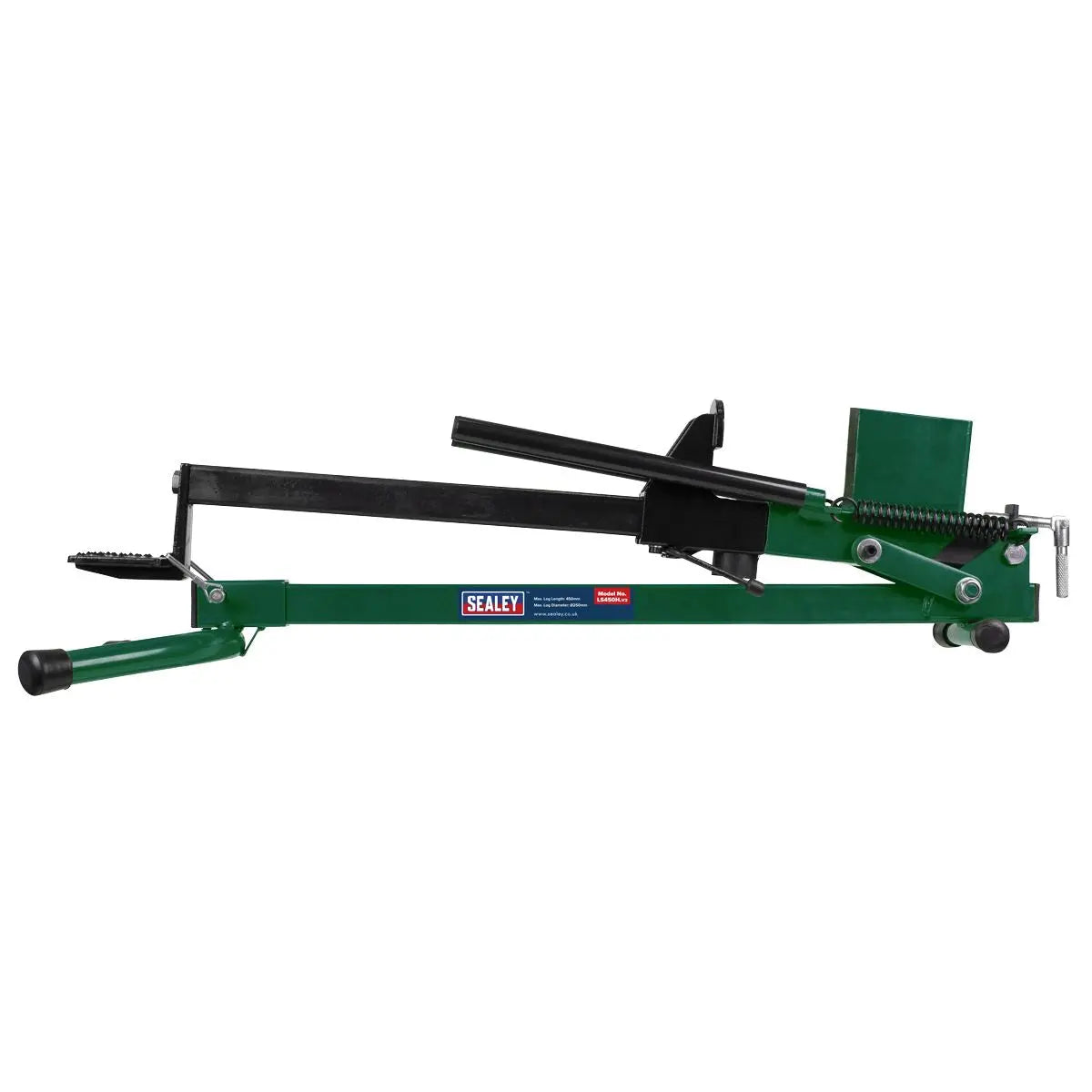 Sealey Log Splitter Foot Operated - Horizontal 