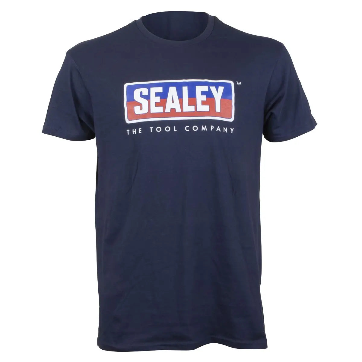 Sealey Logo T-Shirt - Medium  White Rose Tools