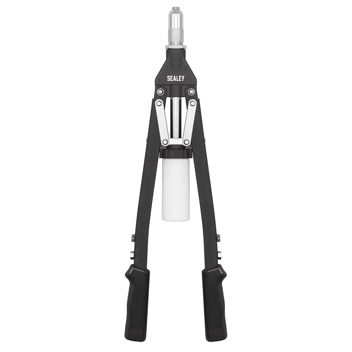 Sealey Long-Arm Riveter with Collection Bowl Heavy-Duty 