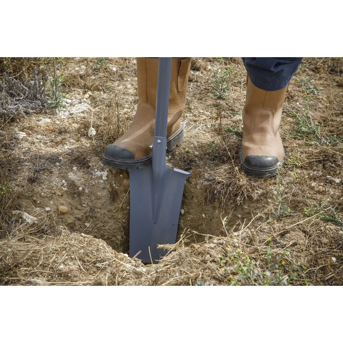 Sealey Long Handled Fencing Spade 1200mm  White Rose Tools