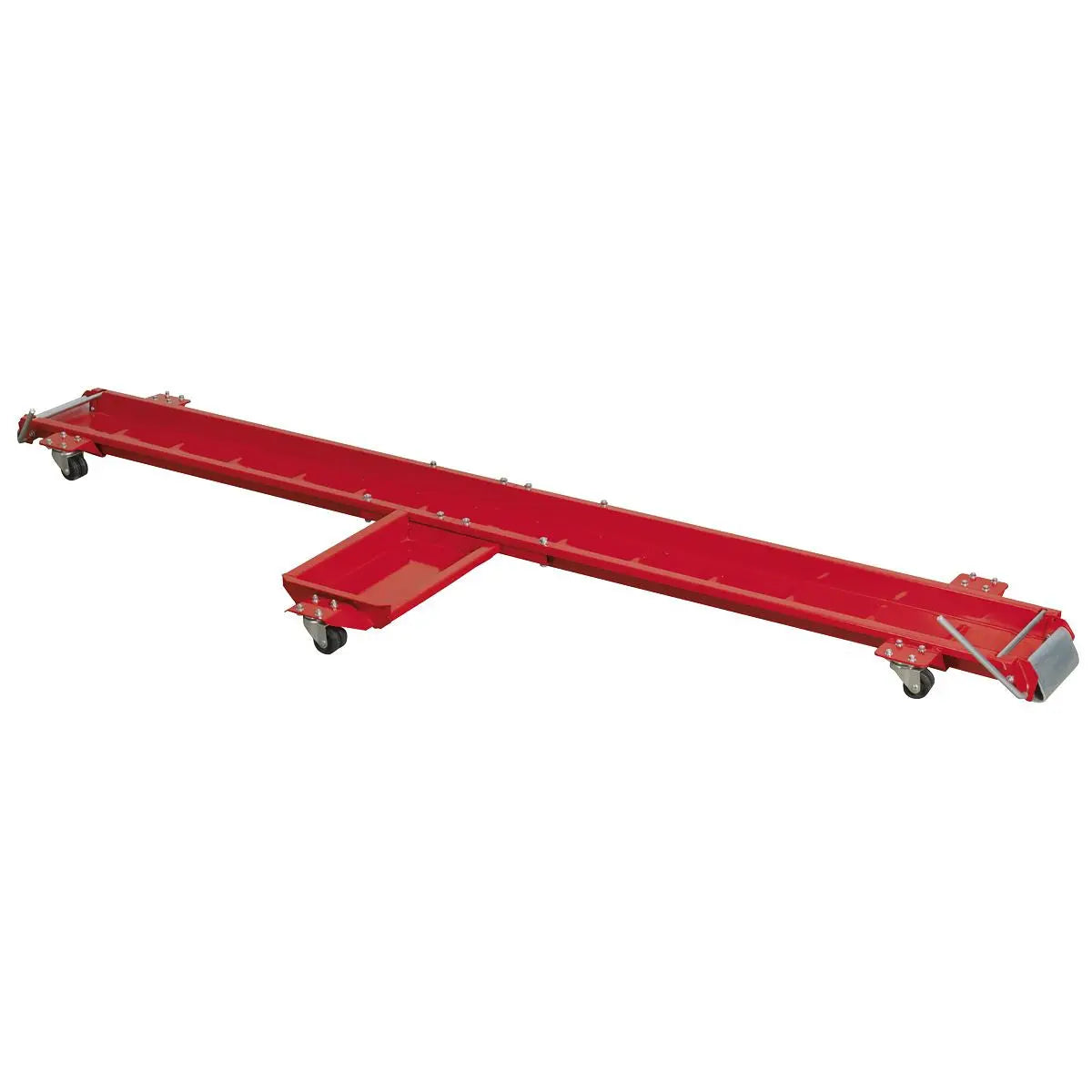 Sealey Long Motorcycle Side Stand Type Dolly  White Rose Tools