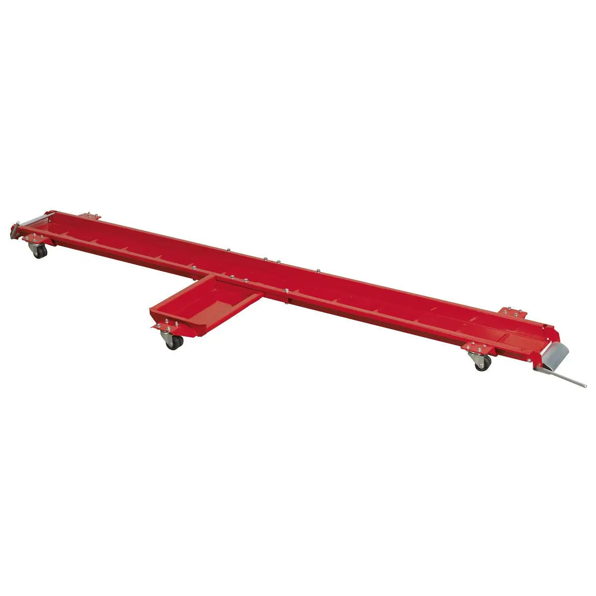 Sealey Long Motorcycle Side Stand Type Dolly  White Rose Tools