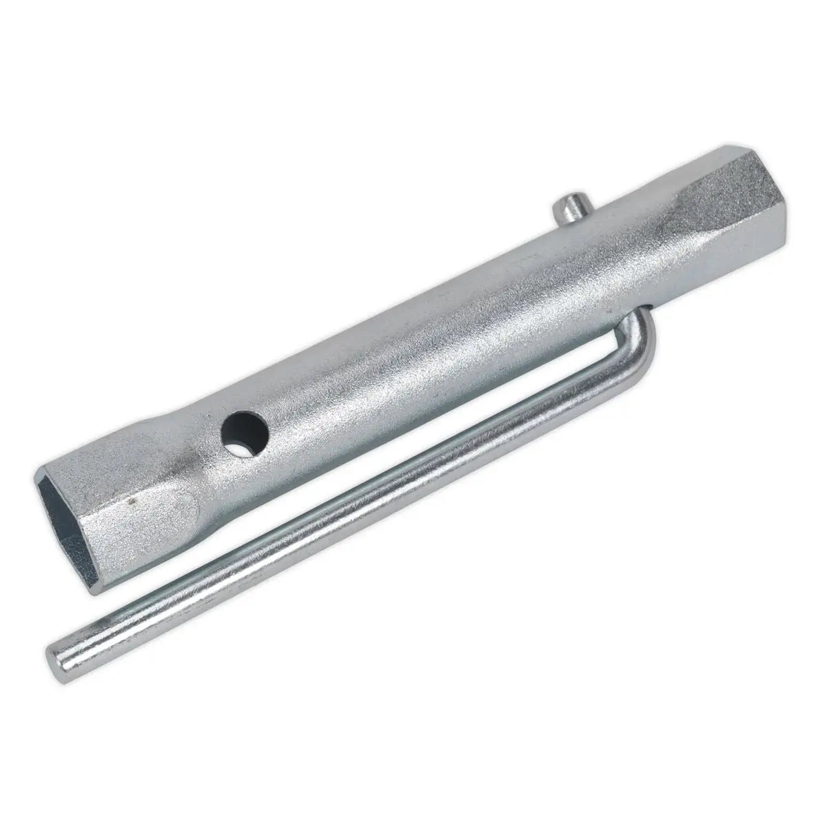 Sealey Long Reach Double End Spark Plug Box Spanner with L-Bar 17/21mm 