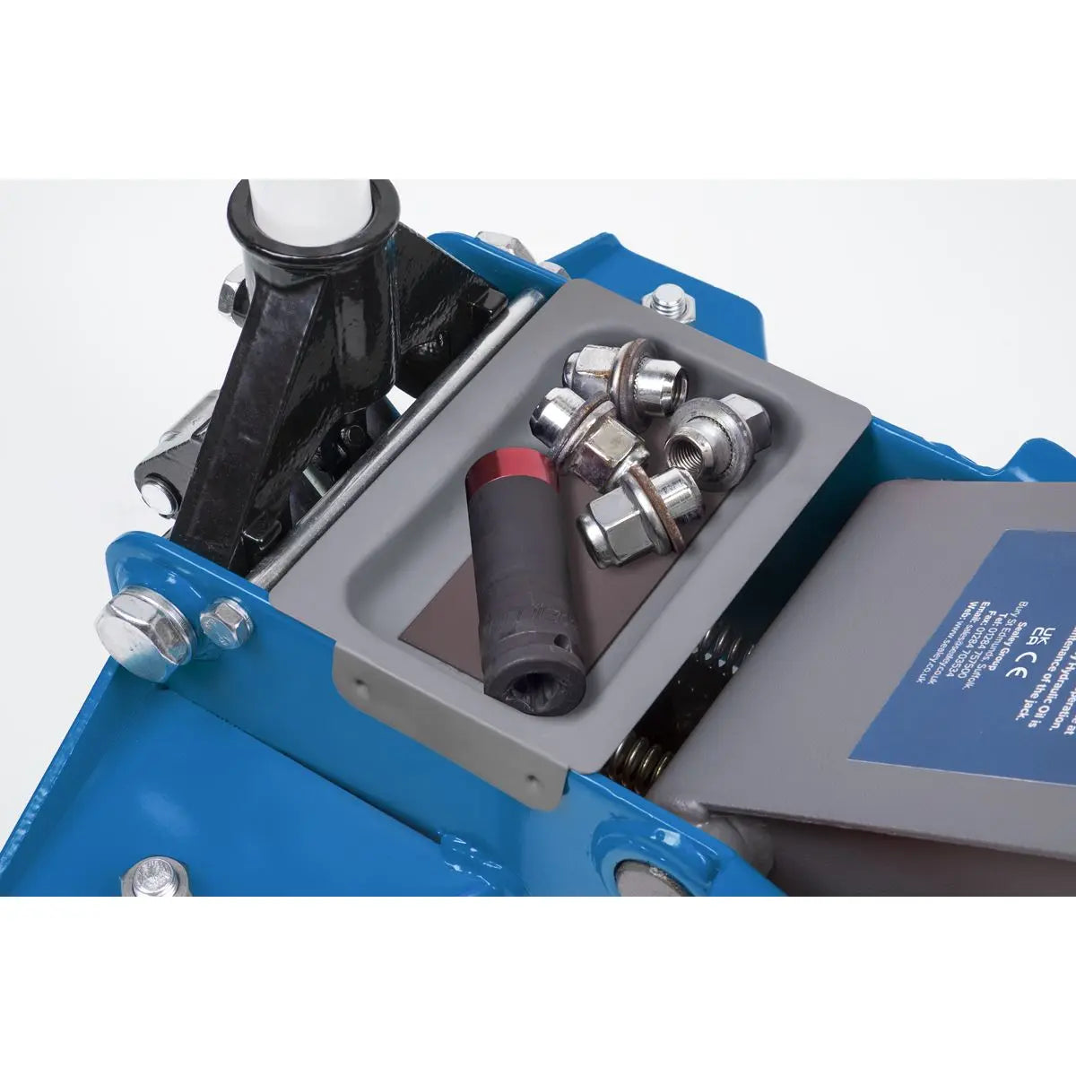 Sealey Low Profile Rocket Lift Trolley Jack 2.25 Tonne - Blue 
