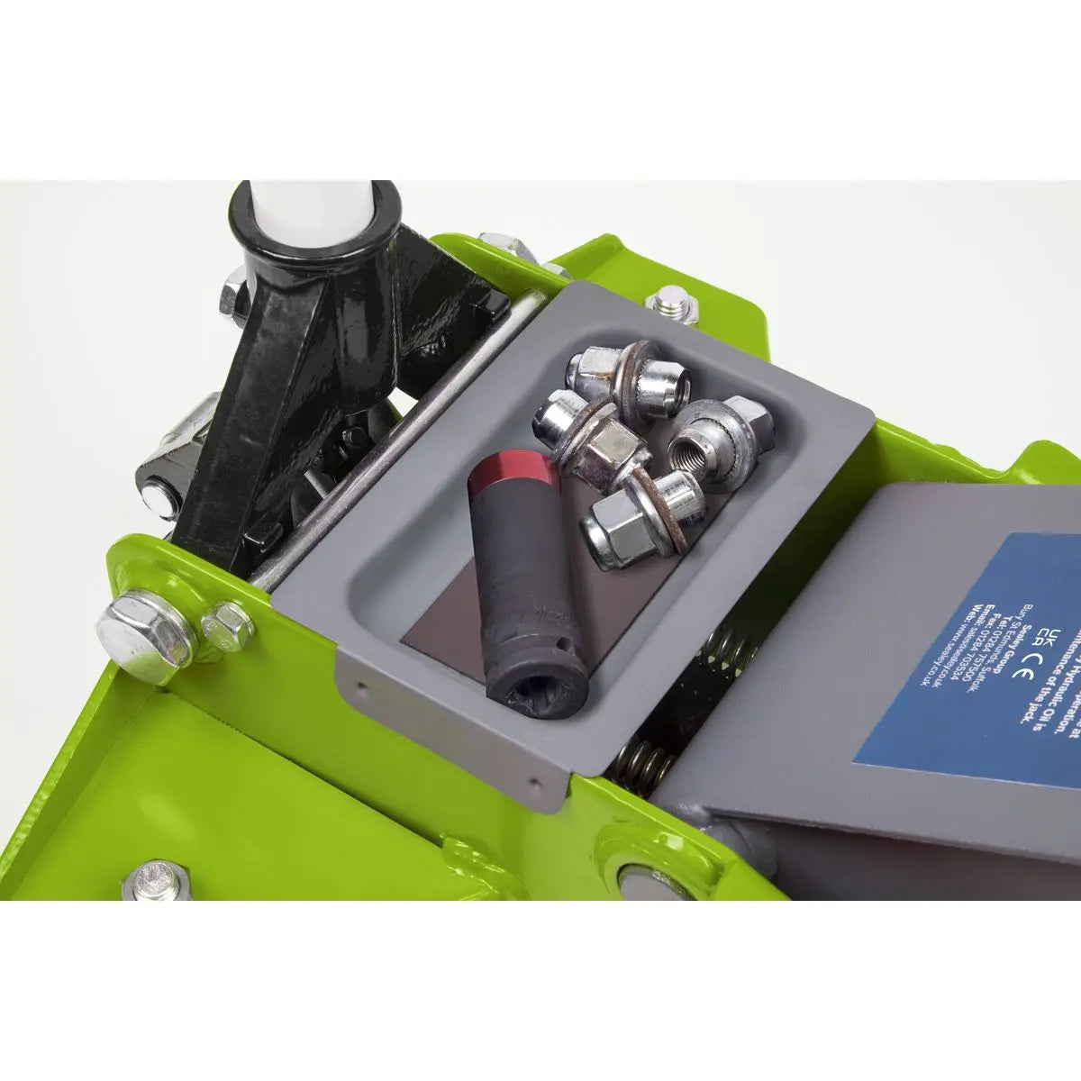 Sealey Low Profile Rocket Lift Trolley Jack 2.25 Tonne - Green 