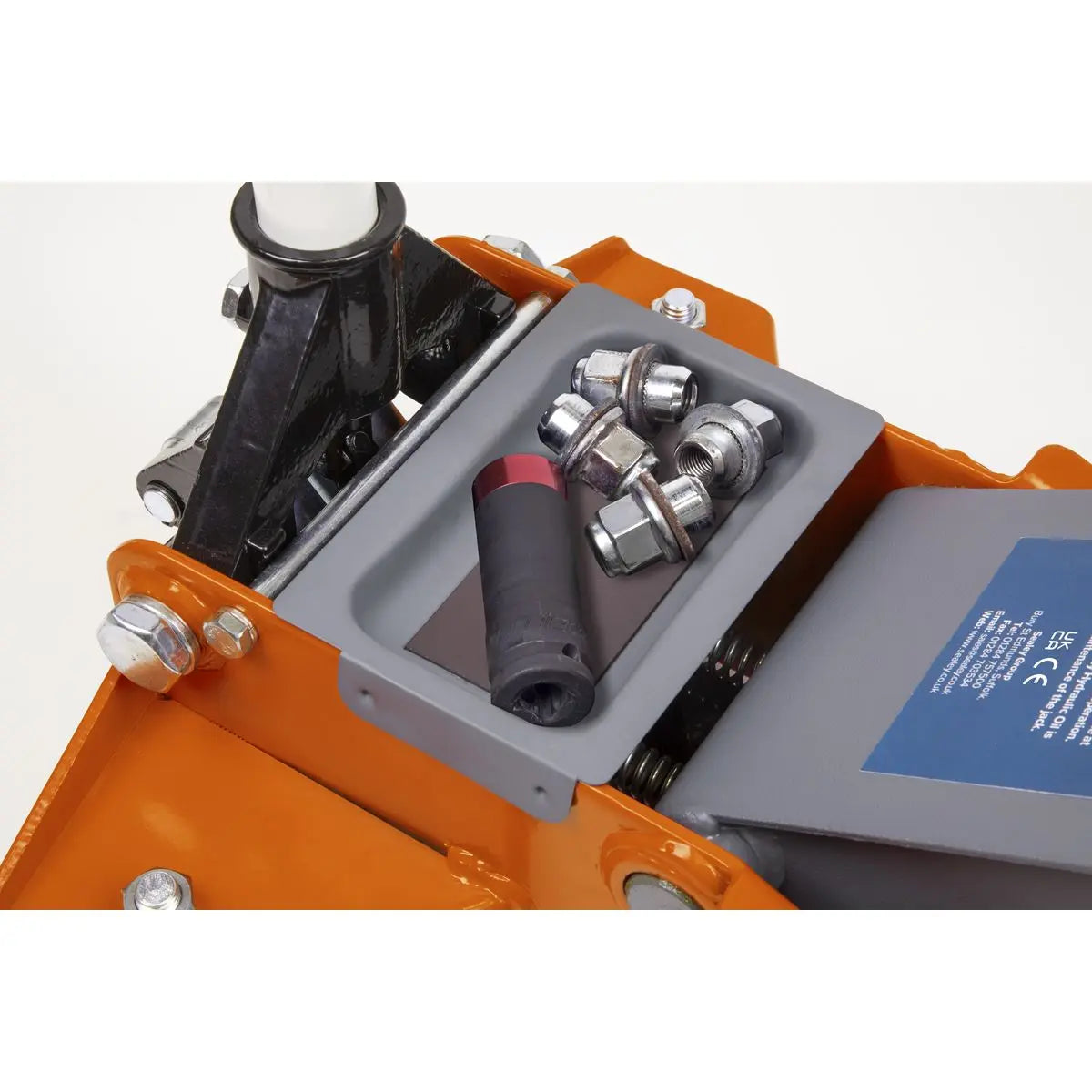 Sealey Low Profile Rocket Lift Trolley Jack 2.25 Tonne - Orange 
