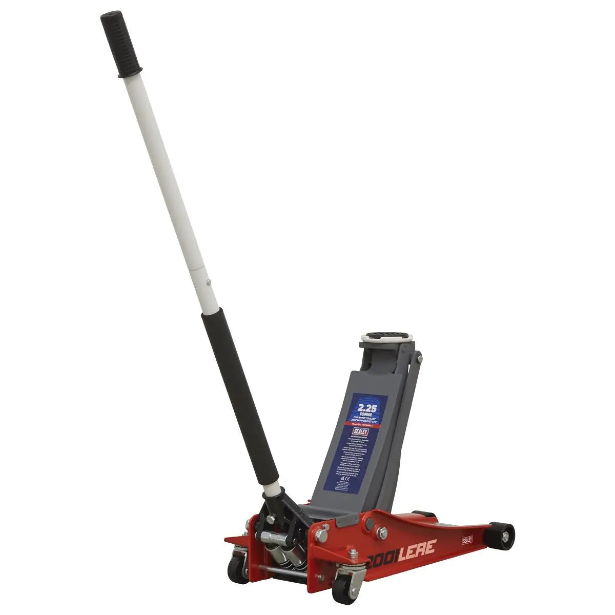 Sealey Low Profile Rocket Lift Trolley Jack 2.25 Tonne - Red 