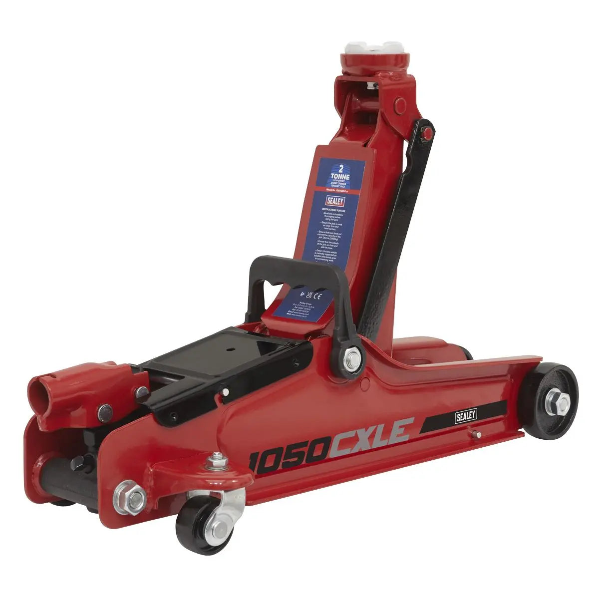 Sealey Low Profile Short Chassis Trolley Jack 2 Tonne 