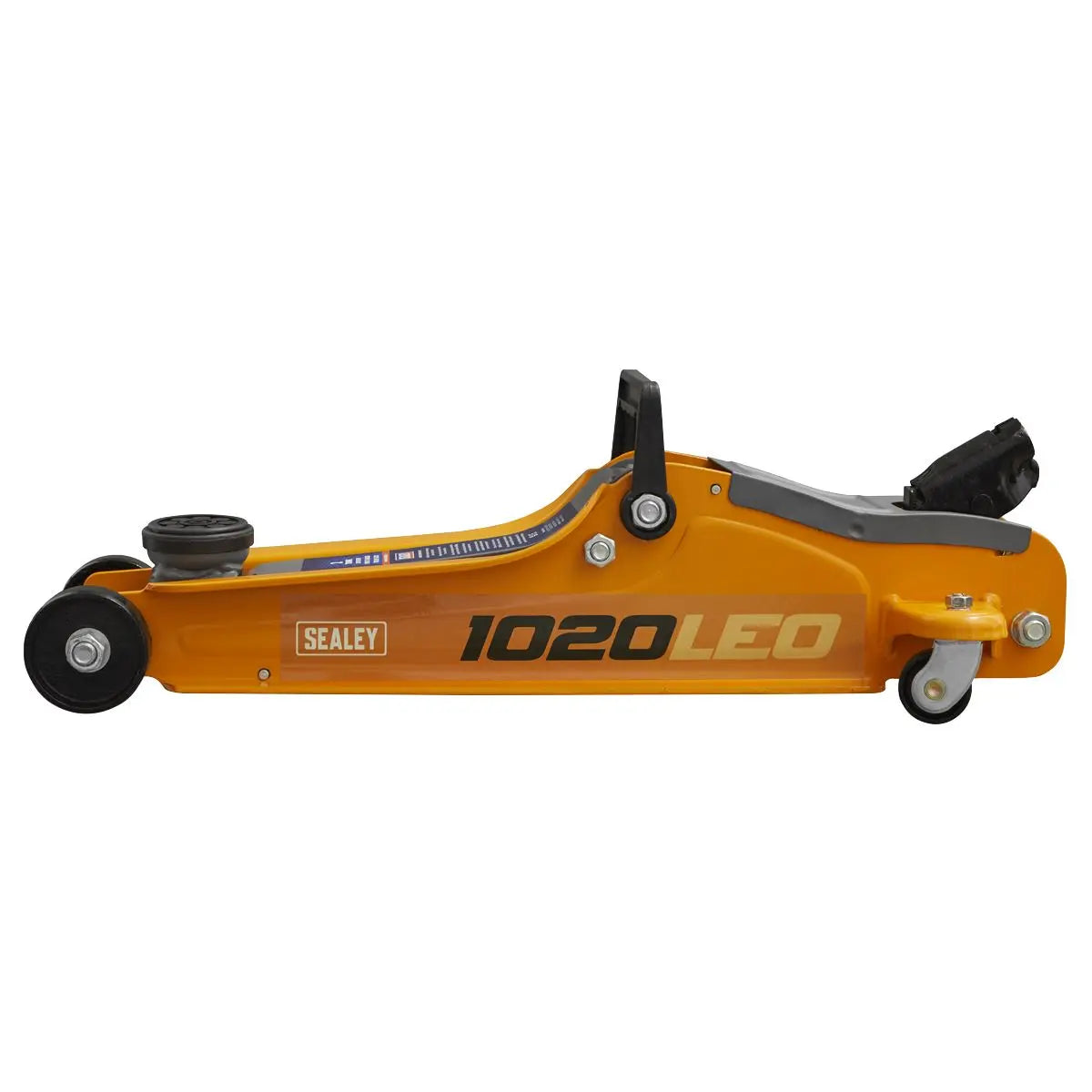 Sealey Low Profile Short Chassis Trolley Jack 2 Tonne - Orange 