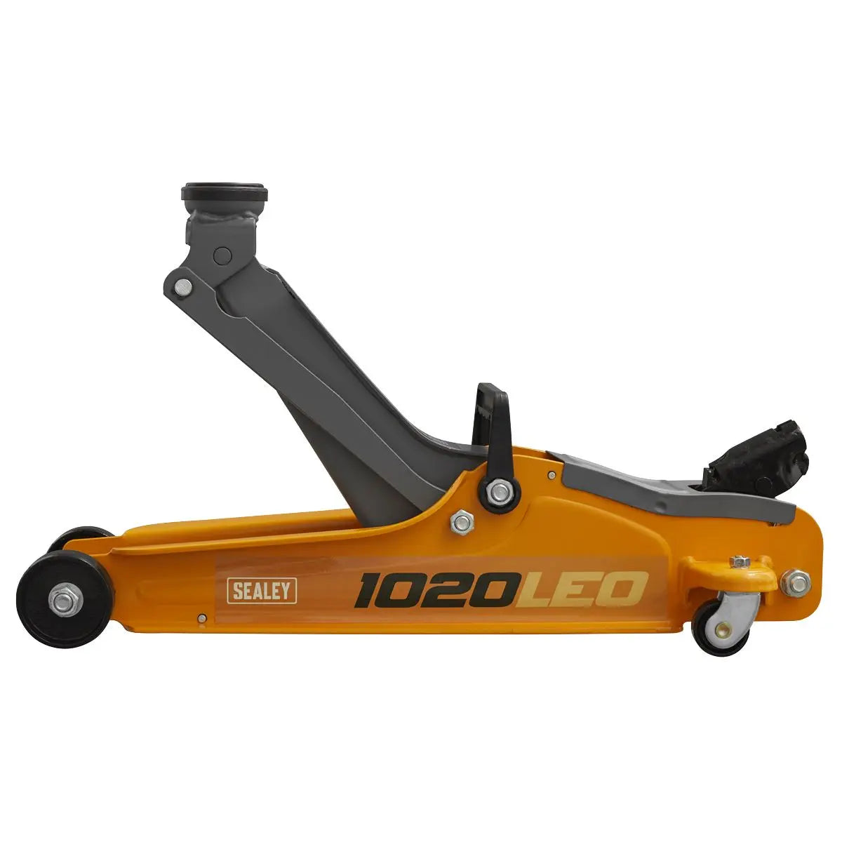 Sealey Low Profile Short Chassis Trolley Jack 2 Tonne - Orange 