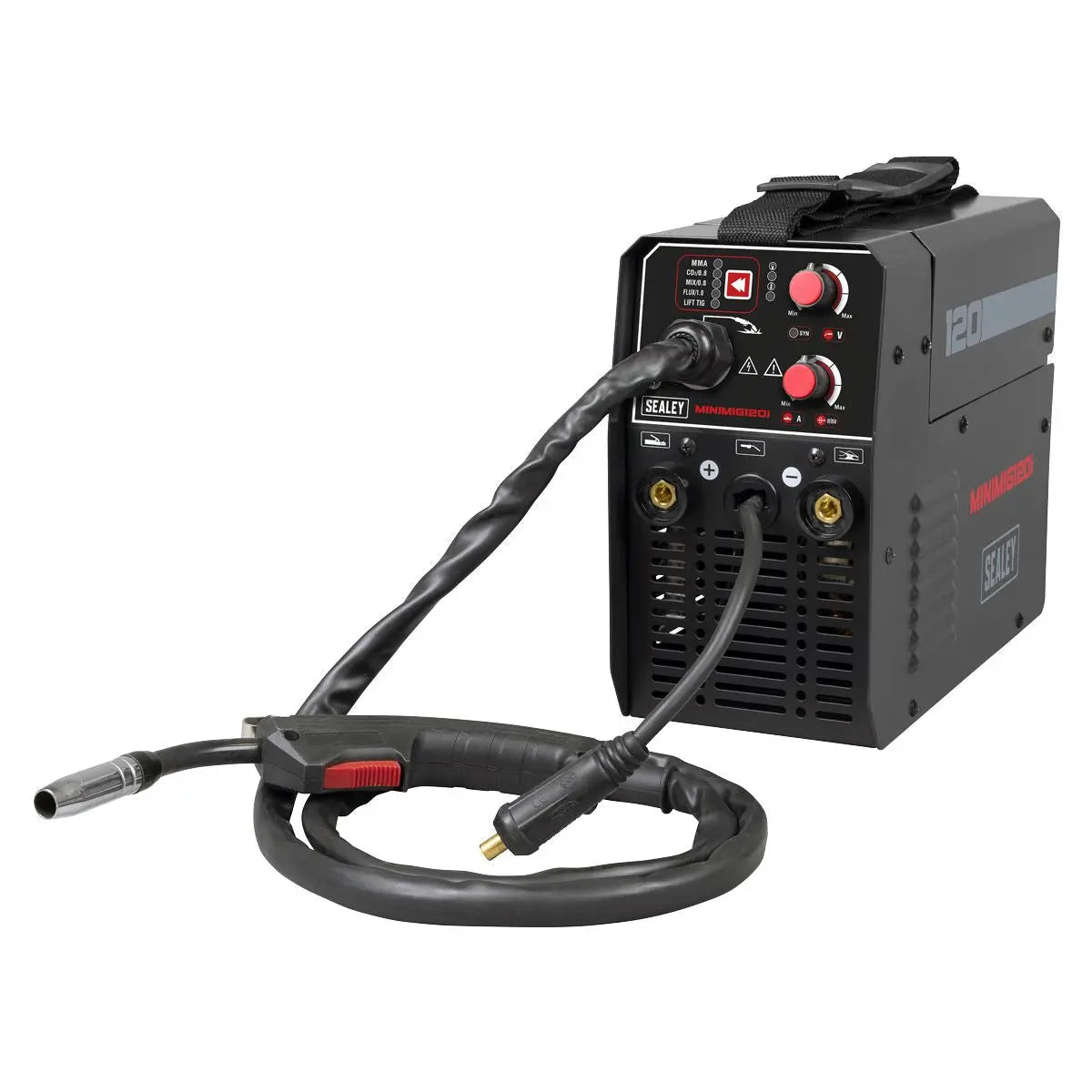 Sealey MIG/TIG & MMA (ARC/STICK) Inverter Welder 120A 230V  White Rose Tools