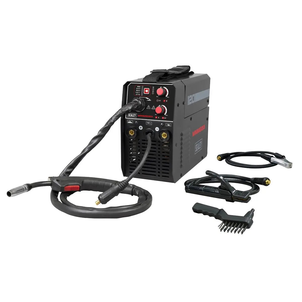 Sealey MIG/TIG & MMA (ARC/STICK) Inverter Welder 120A 230V  White Rose Tools