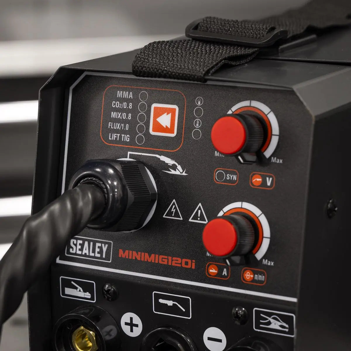 Sealey MIG/TIG & MMA (ARC/STICK) Inverter Welder 120A 230V  White Rose Tools
