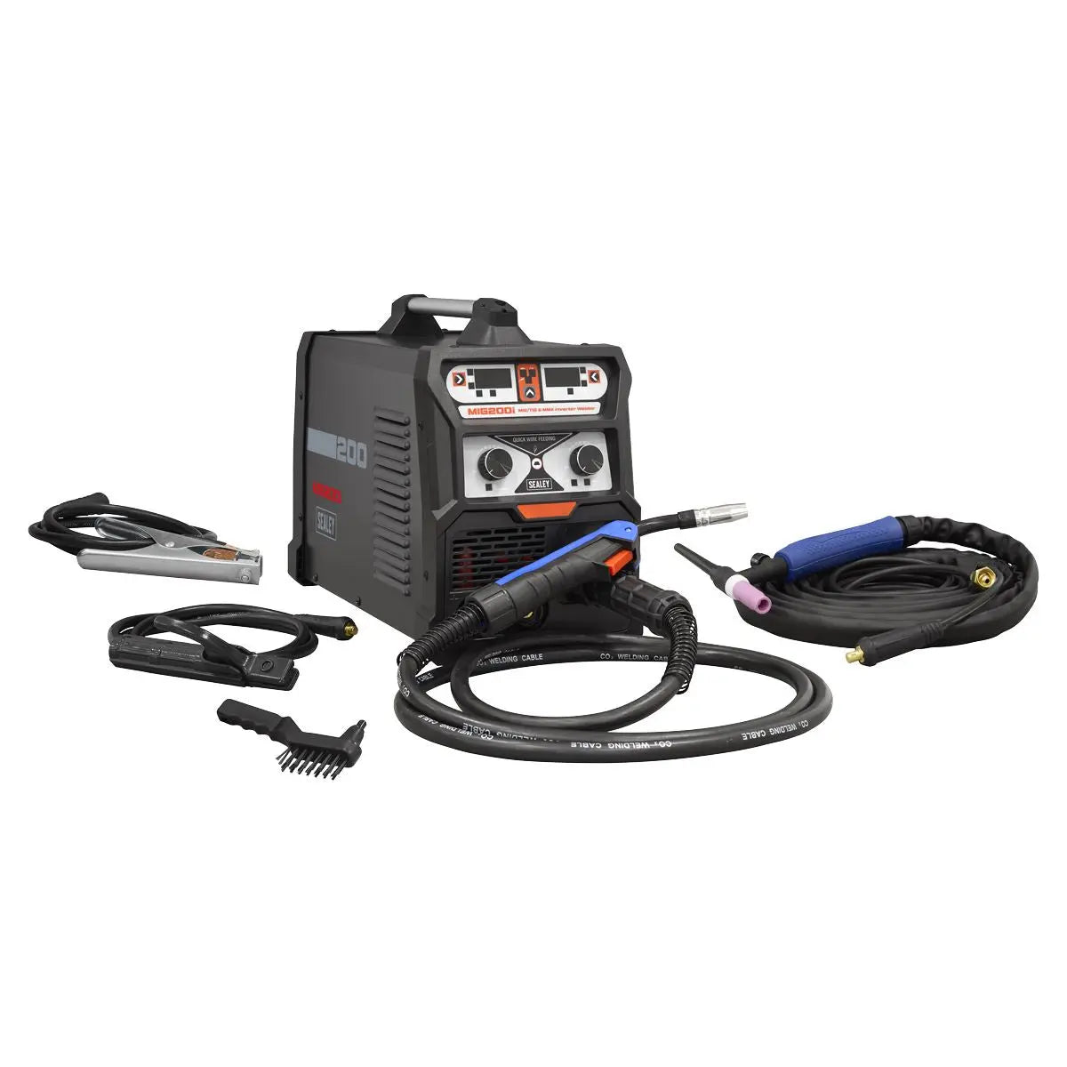 Sealey MIG/TIG & MMA (ARC/STICK) Inverter Welder 200A  White Rose Tools