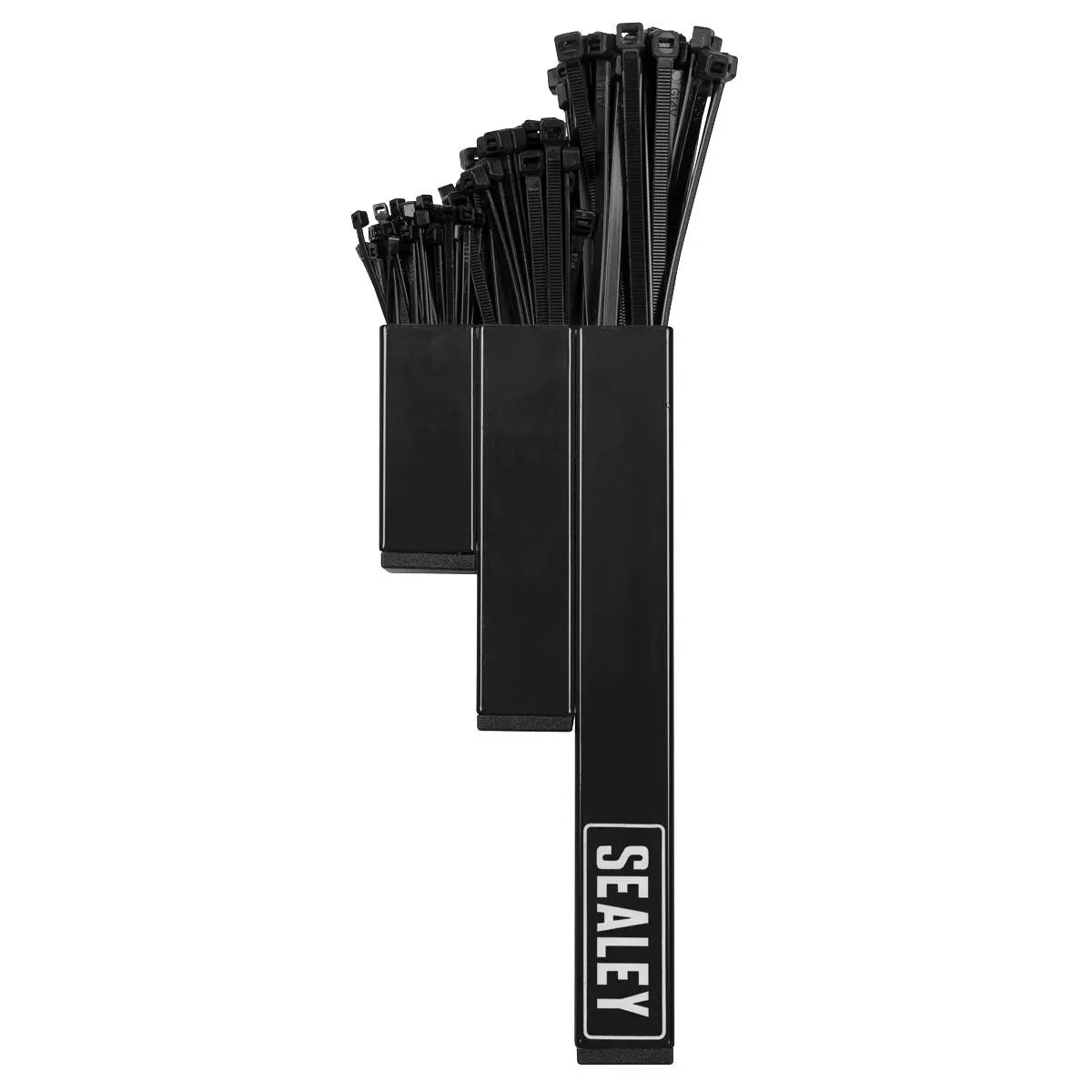 Sealey Magnetic Cable Tie Holder - Black  White Rose Tools