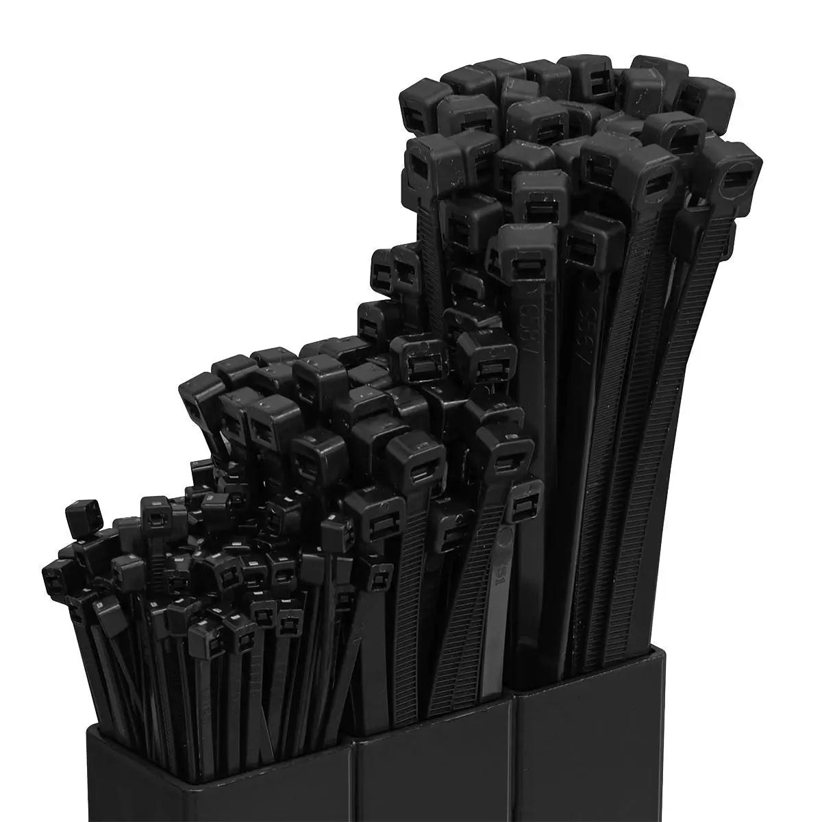 Sealey Magnetic Cable Tie Holder - Black  White Rose Tools