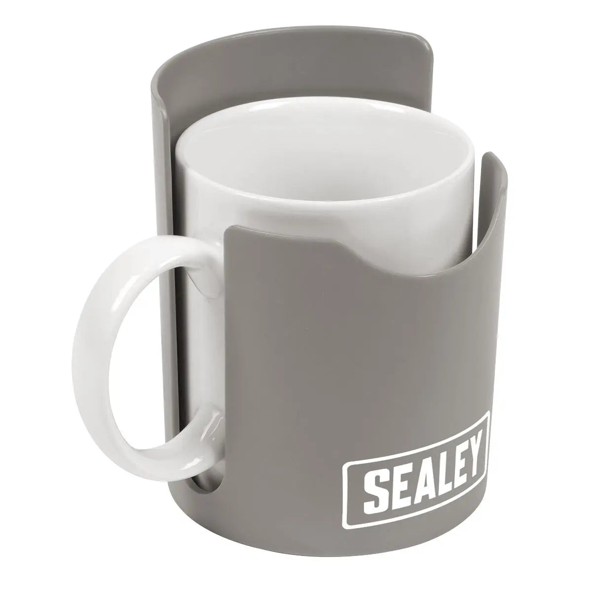 Sealey Magnetic Cup/Can Holder - Grey  White Rose Tools