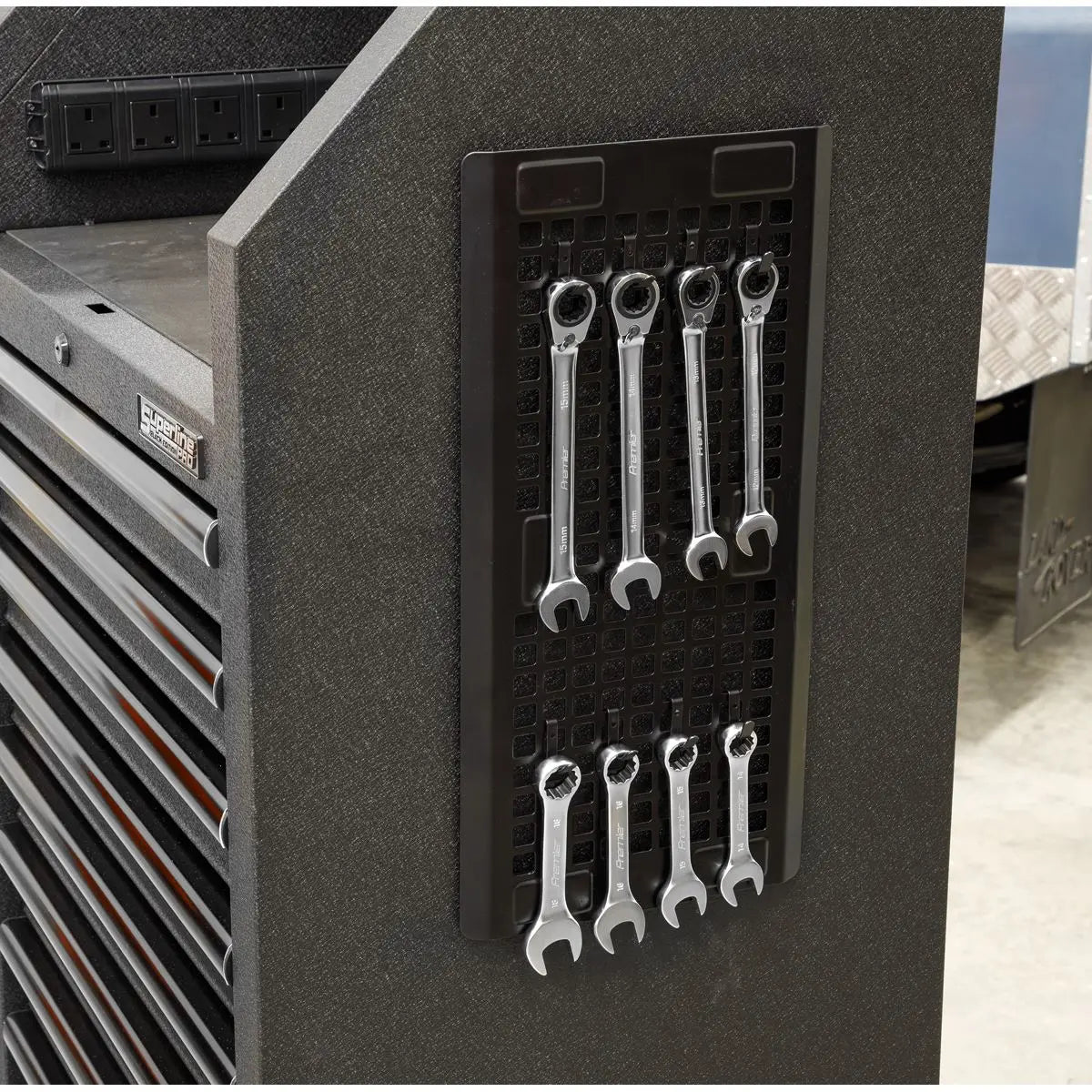 Sealey Magnetic Pegboard - Black 