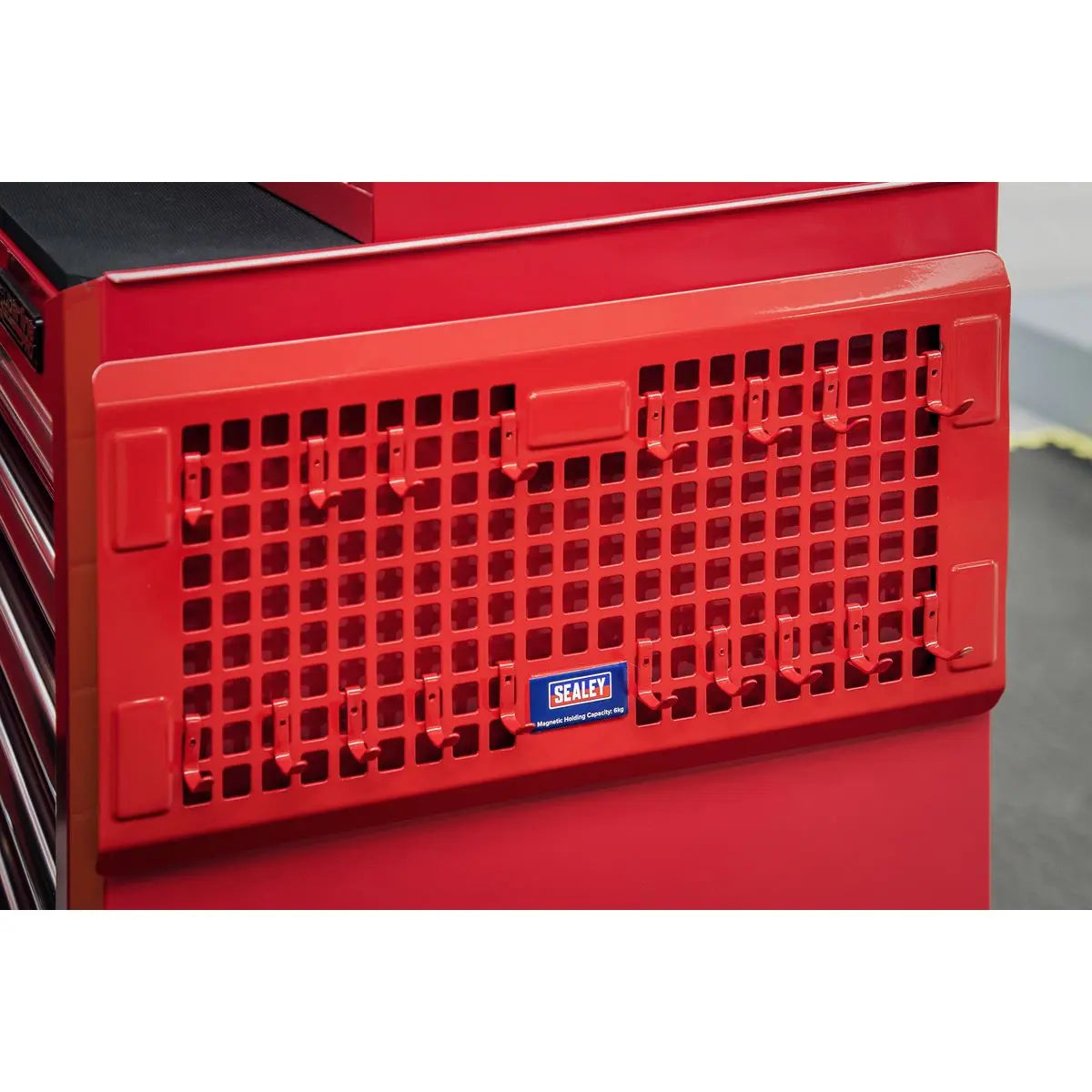 Sealey Magnetic Pegboard - Red 