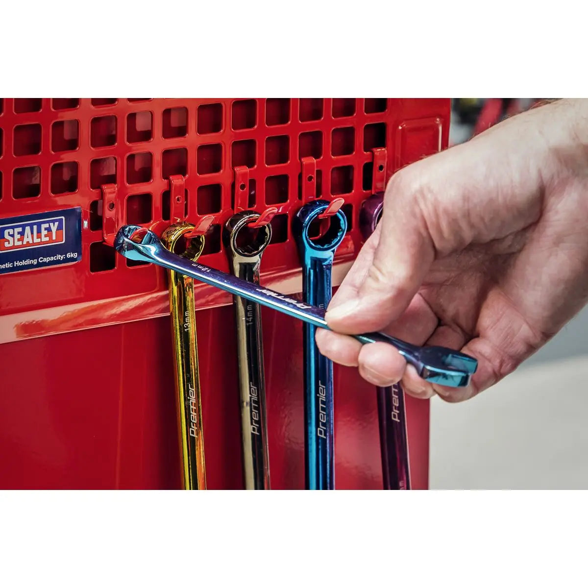 Sealey Magnetic Pegboard - Red 