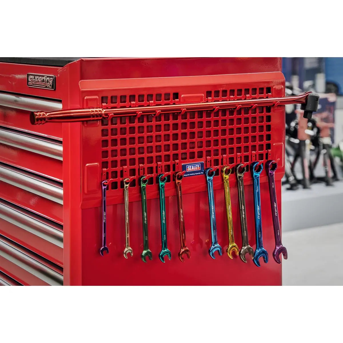 Sealey Magnetic Pegboard - Red 